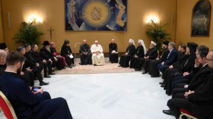 Папа до ВРЦіРО: не сумнівайтеся, я молюся за вас!