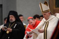 Папа Франциск на завершення Тижня молитов за єдність: джерело нашої переміни в Божественній благодаті