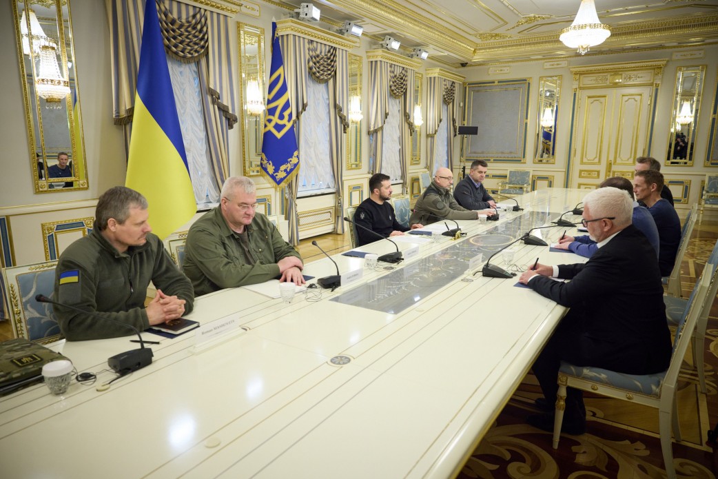 Президент України провів зустріч із міністром оборони Королівства Норвегія