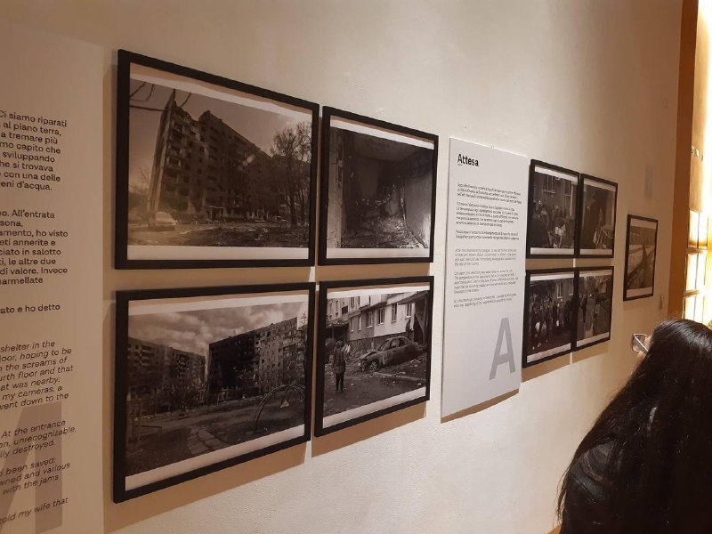 📸Щоденник із пекла: в Італії проходить виставка маріупольського фотографа