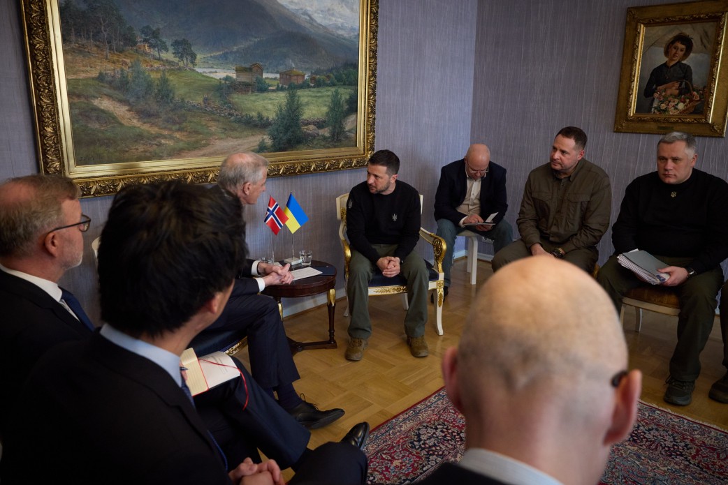 Володимир Зеленський провів переговори з Прем’єр-міністром Норвегії