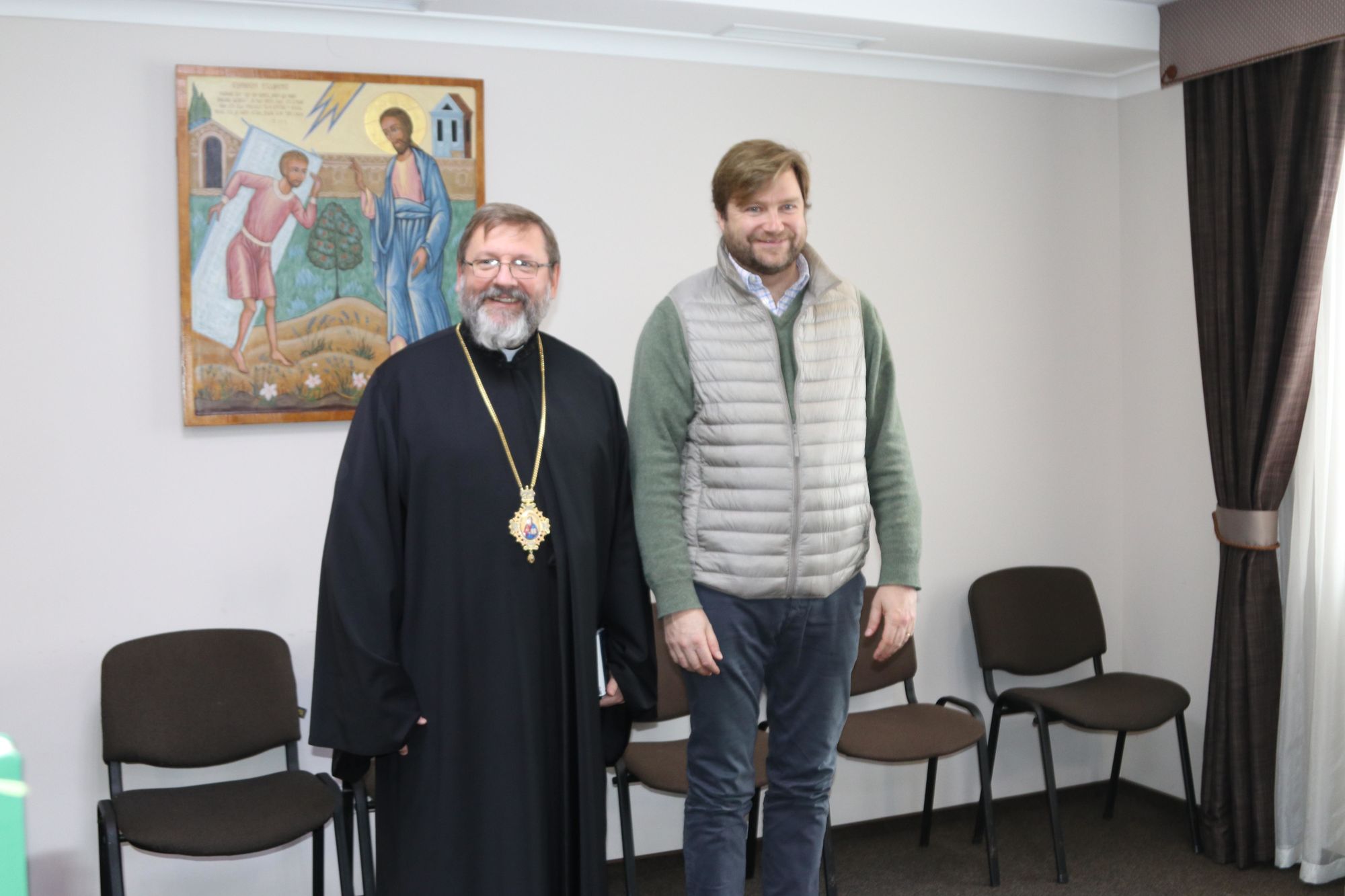 «Ваш візит для нас є терапією», — Глава УГКЦ на зустрічі із представниками «Kirche in Not» «Ваш візит для нас є терапією», — Глава УГКЦ на зустрічі із представниками «Kirche in Not»