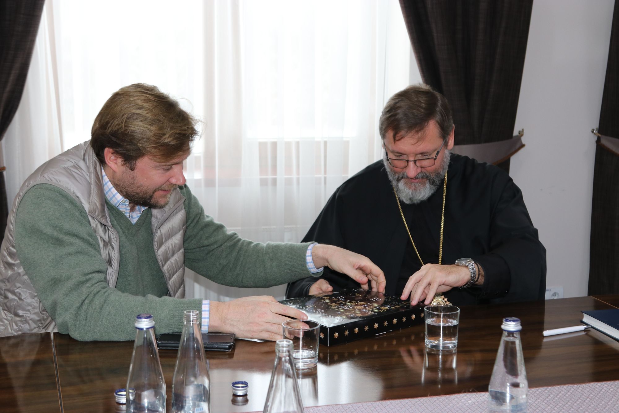 «Ваш візит для нас є терапією», — Глава УГКЦ на зустрічі із представниками «Kirche in Not» «Ваш візит для нас є терапією», — Глава УГКЦ на зустрічі із представниками «Kirche in Not»