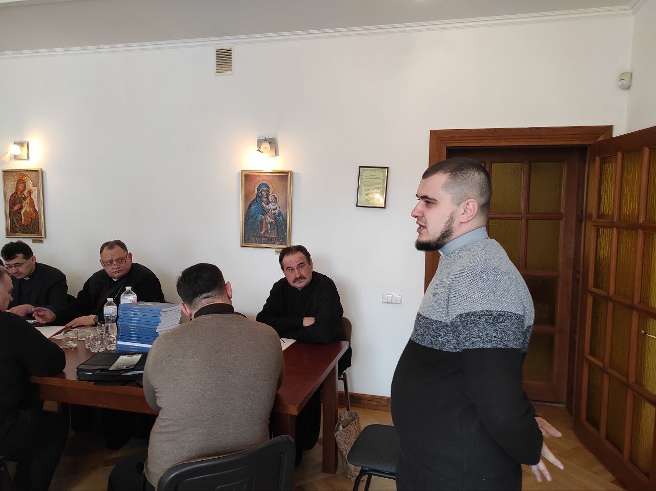 В єпархіальному управлінні відбулися чергові збори протопресвітерів Стрийської єпархії