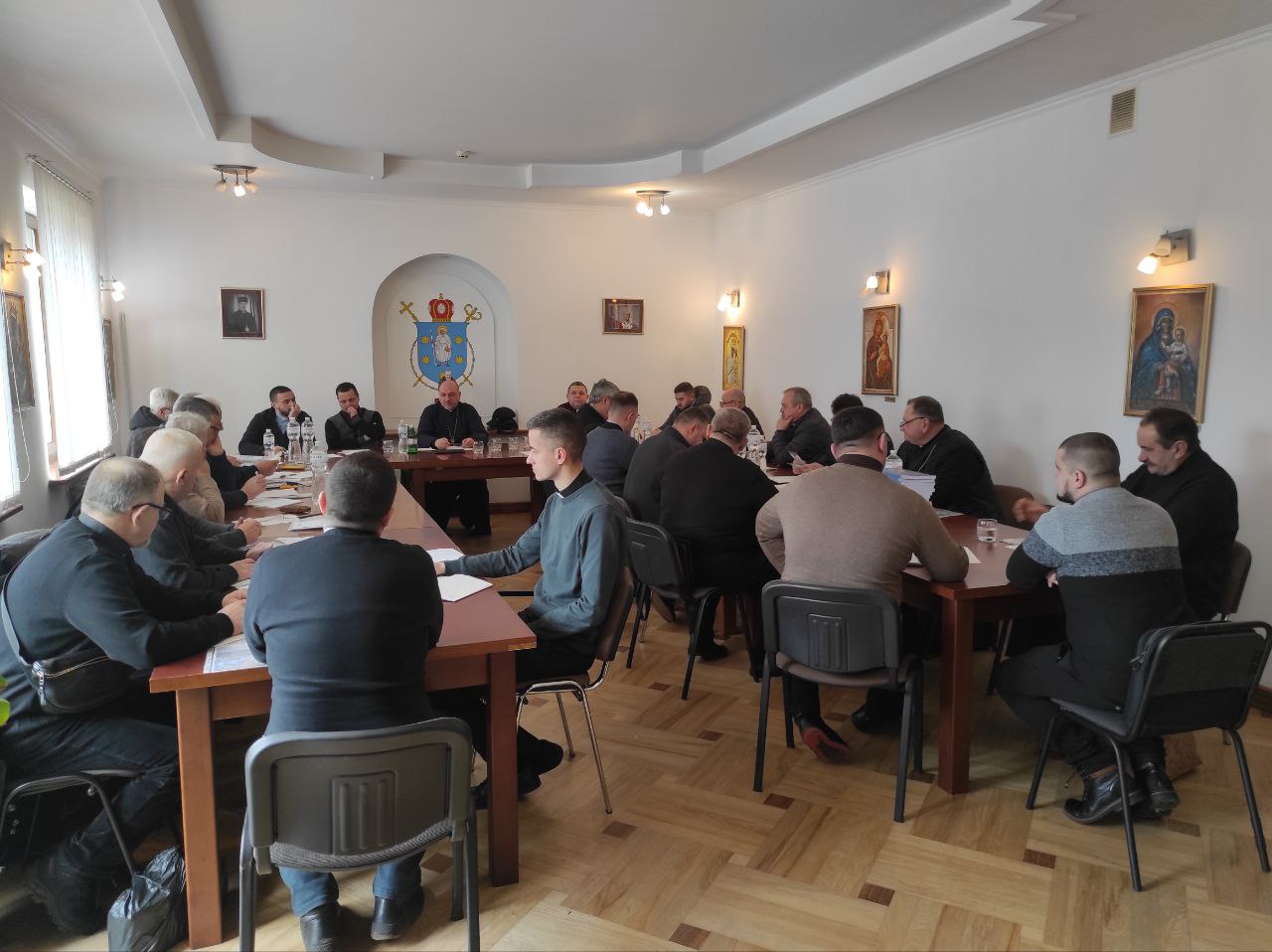 В єпархіальному управлінні відбулися чергові збори протопресвітерів Стрийської єпархії
