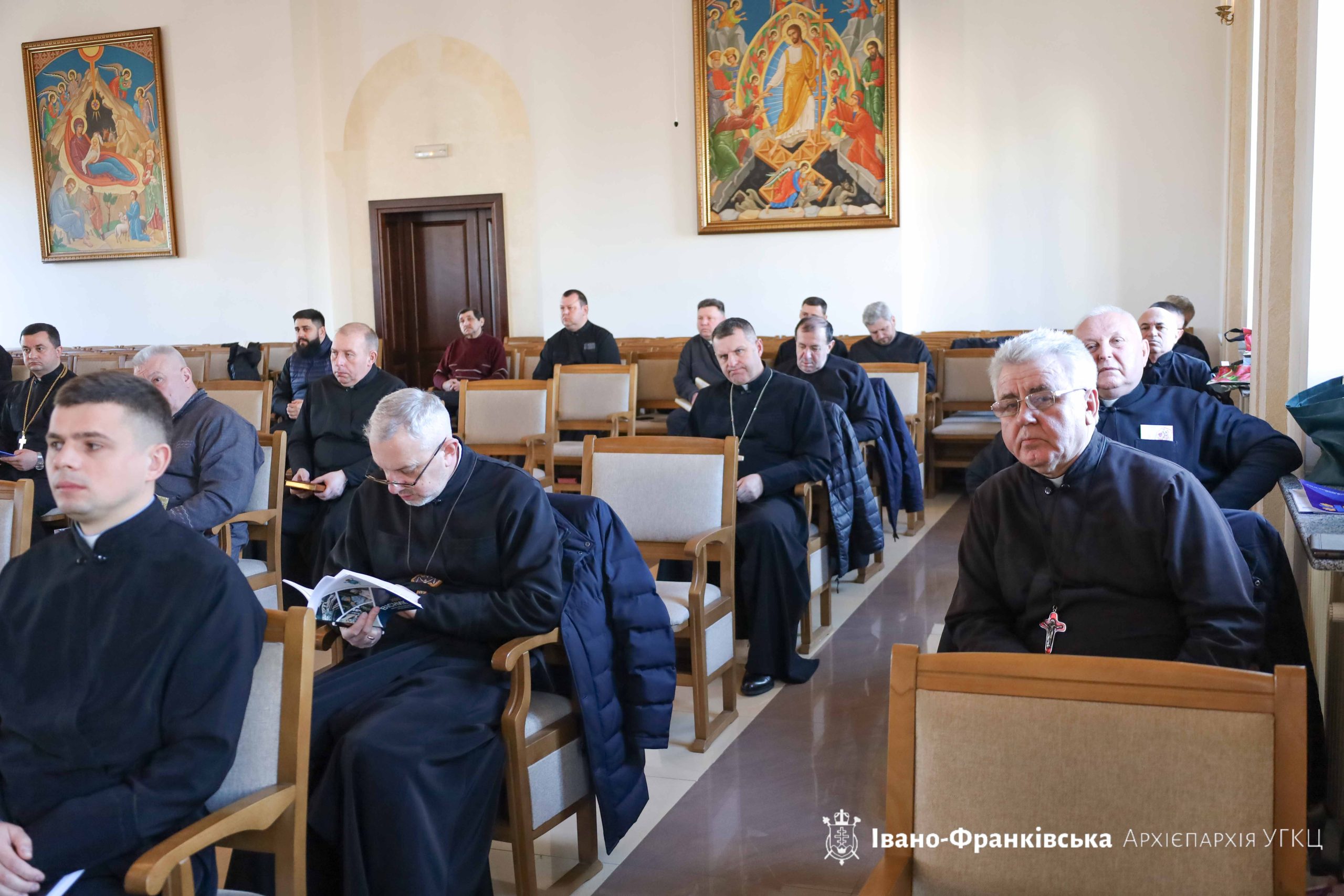 Вперше в новому році відбулися збори протопресвітерів Івано-Франківської Архієпархії