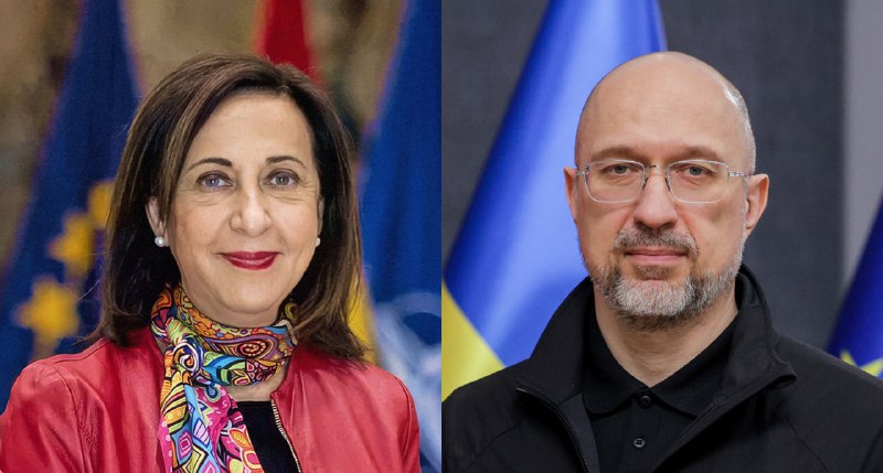 🇺🇦🇪🇸 Передачу озброєння та участь в оборонних ініціативах обговорив під час розмови з Міністеркою оборони Іспанії Маргаритою Роблес. 🇺🇦🇪🇸 Передачу озброєння та участь в оборонних ініціативах обговорив під час розмови з Міністеркою оборони Іспанії Маргаритою Роблес.
