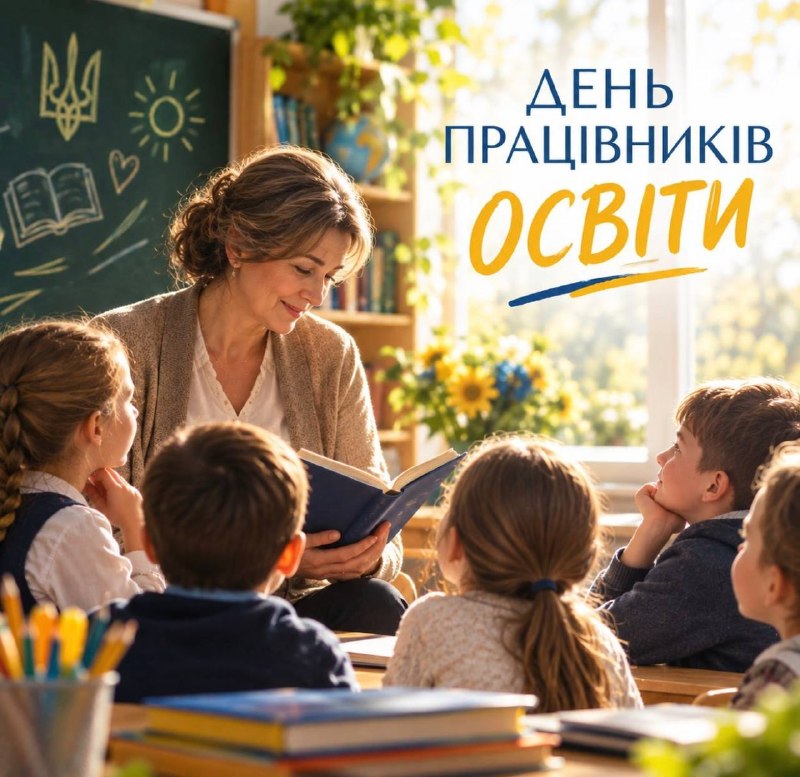 У слові «учитель» закладено високу місію й відповідальність.
Під час війни ваша праця потребує особливої витримки У слові «учитель» закладено високу місію й відповідальність.
Під час війни ваша праця потребує особливої витримки