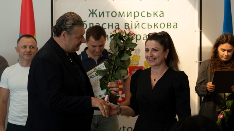 Сьогодні привітали підприємців Житомирщини з професійним святом та презентували важливі державні ініціативи для бізнесу Сьогодні привітали підприємців Житомирщини з професійним святом та презентували важливі державні ініціативи для бізнесу