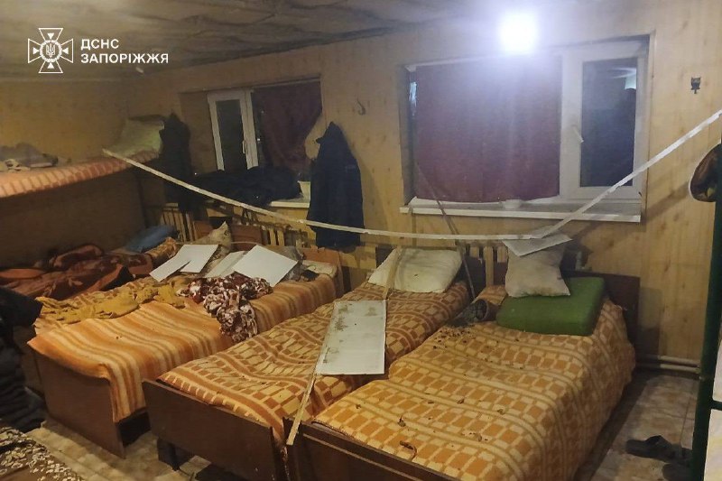 Запорізька область: внаслідок російського удару пошкоджено пожежно-рятувальну частину Запорізька область: внаслідок російського удару пошкоджено пожежно-рятувальну частину