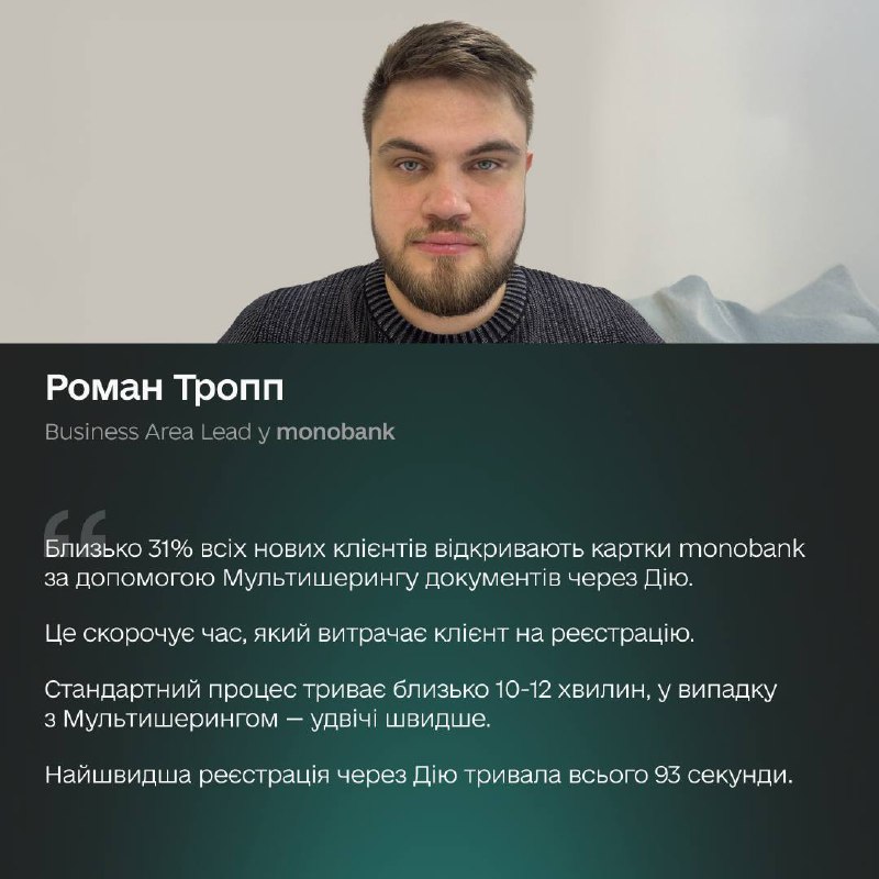 🆔 Мультишеринг документів через Дію прискорює роботу банків майже у 8 разів
Клік — і отримали весь пакет документів від клієнта 🆔 Мультишеринг документів через Дію прискорює роботу банків майже у 8 разів
Клік — і отримали весь пакет документів від клієнта