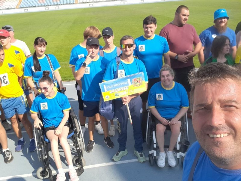 🏆 Спортсмени з Херсонщини вибороли 18 медалей на чемпіонаті України з пара легкої атлетики. 🏆 Спортсмени з Херсонщини вибороли 18 медалей на чемпіонаті України з пара легкої атлетики.
