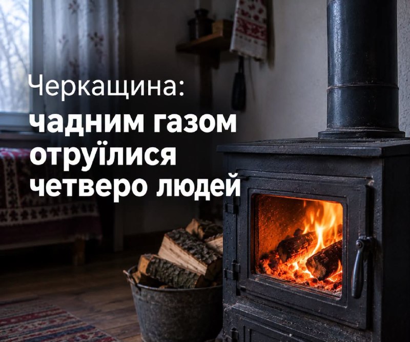 ♨️ На Черкащині чадним газом отруїлися четверо людей, серед них — дитина! ♨️ На Черкащині чадним газом отруїлися четверо людей, серед них — дитина!