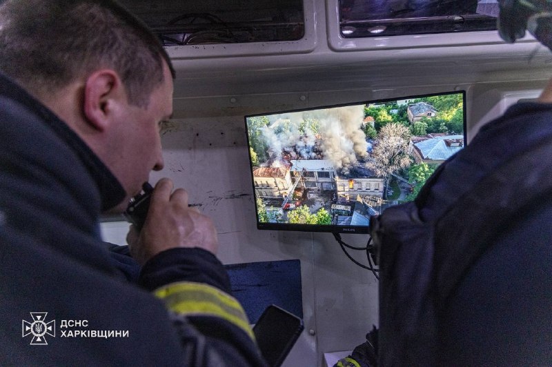 🔴 UPD: локалізована пожежа в будівлі художнього музею площею 1200 квадратних метрів 🔴 UPD: локалізована пожежа в будівлі художнього музею площею 1200 квадратних метрів