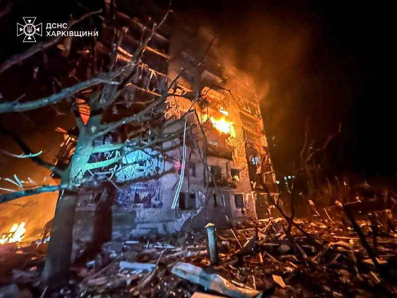 Харківщина: 3 загиблих та 13 постраждалих внаслідок ракетного удару окупантів по житловому кварталу м Харківщина: 3 загиблих та 13 постраждалих внаслідок ракетного удару окупантів по житловому кварталу м