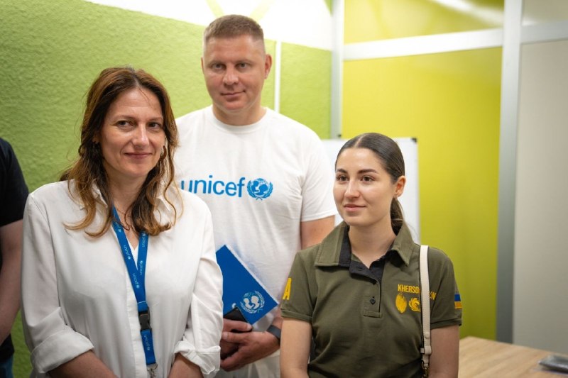 Херсонську область з робочим візитом відвідала делегація Представництва Дитячого фонду ООН (ЮНІСЕФ) в Україні Херсонську область з робочим візитом відвідала делегація Представництва Дитячого фонду ООН (ЮНІСЕФ) в Україні