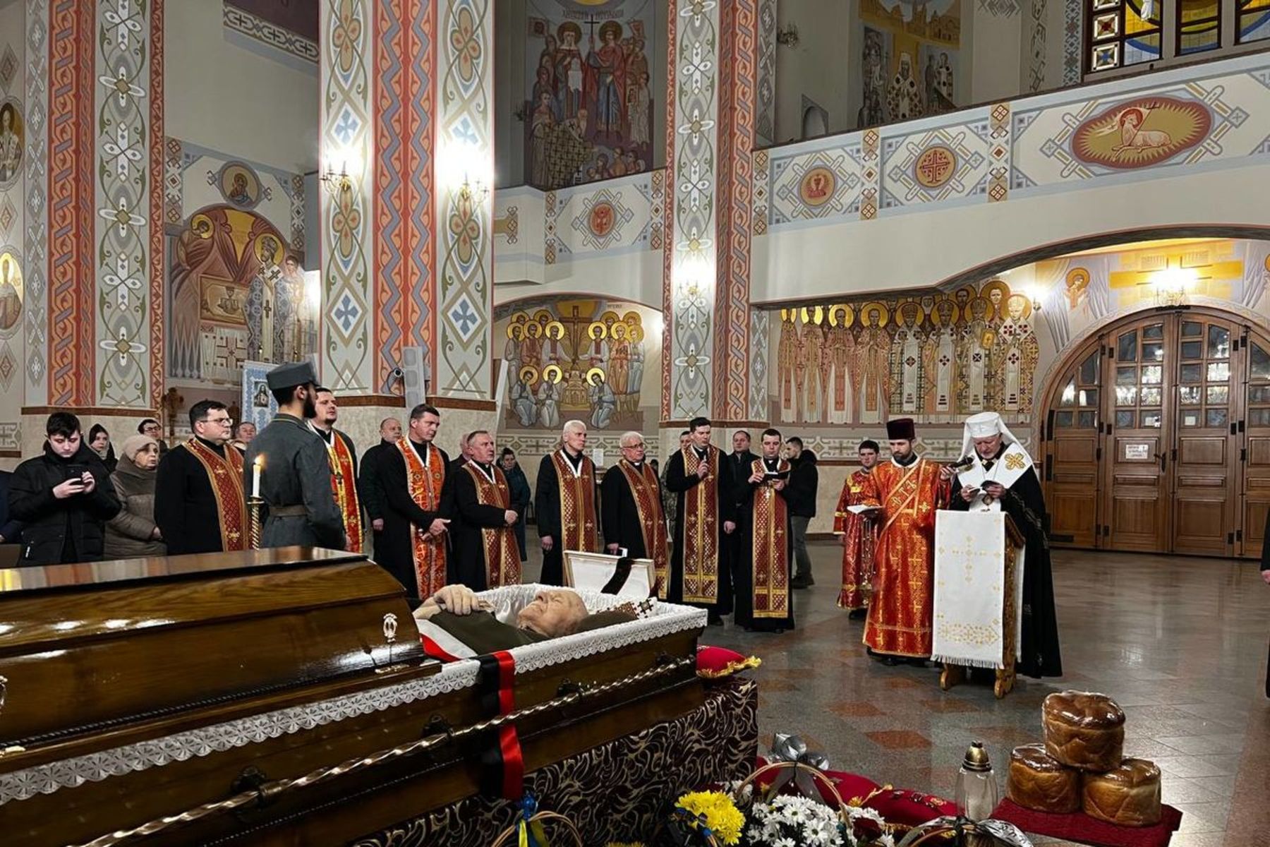 Митрополит Володимир Війтишин очолив Парастас за&nbsp;Героєм України, сотенним УПА Мирославом Симчичем