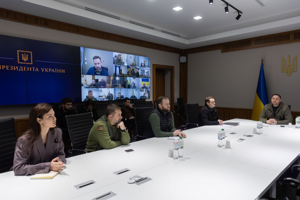 Андрій Єрмак представив заступника керівника Офісу Президента Олексія Кулебу представникам ОВА Андрій Єрмак представив заступника керівника Офісу Президента Олексія Кулебу представникам ОВА