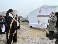 &laquo;Бог руйнуватиме плани ворога доти, доки Україна не&nbsp;переможе&raquo;,&nbsp;&mdash; владика Михайло Бубній на&nbsp;освяченні пункту незламності в&nbsp;Одесі