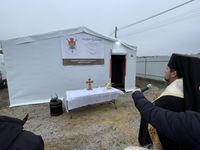 &laquo;Бог руйнуватиме плани ворога доти, доки Україна не&nbsp;переможе&raquo;,&nbsp;&mdash; владика Михайло Бубній на&nbsp;освяченні пункту незламності в&nbsp;Одесі