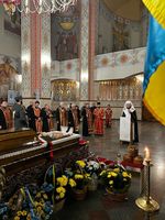 Митрополит Володимир Війтишин очолив Парастас за&nbsp;Героєм України, сотенним УПА Мирославом Симчичем