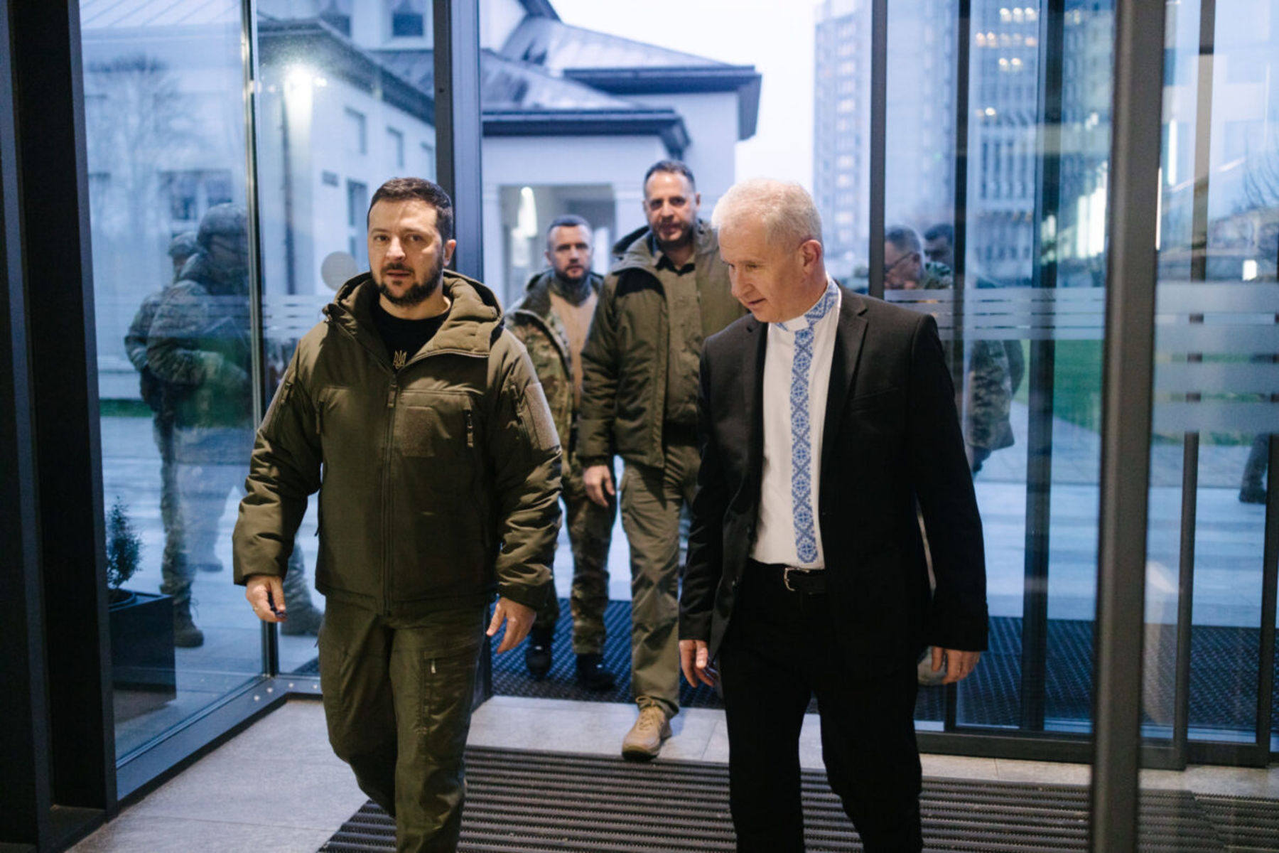 УКУ з&nbsp;неофіційним візитом відвідав президент України Володимир Зеленський