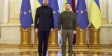 Масштаб нашої співпраці є новою історією і для України, і для Євросоюзу – Володимир Зеленський за результатами зустрічі з Шарлем Мішелем у Києві Масштаб нашої співпраці є новою історією і для України, і для Євросоюзу – Володимир Зеленський за результатами зустрічі з Шарлем Мішелем у Києві