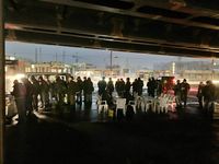 Отці оріоністи та&nbsp;фундація &laquo;Мудра справа&raquo; роздають гарячі обіди людям, позбавленим домівки