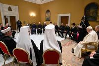 Папа Франциск до&nbsp;ВРЦіРО: &laquo;Не&nbsp;сумнівайтеся, я&nbsp;молюся за&nbsp;вас!&raquo;