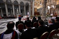 Папа Франциск на&nbsp;завершення Тижня молитов за&nbsp;єдність: джерело нашої переміни в&nbsp;Божій ласці