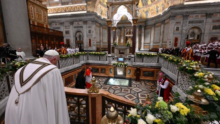 Папа на завершення Тижня молитов за єдність: джерело нашої переміни в Божій ласці Папа на завершення Тижня молитов за єдність: джерело нашої переміни в Божій ласці