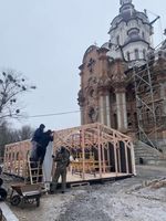 При катедральному соборі Святого Миколая Чудотворця міста Харкова обладнано Пункт незламності