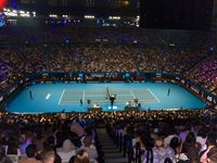 Український хор «Воля» виступив на відкритті тенісного турніру «Australian Open» Український хор «Воля» виступив на відкритті тенісного турніру «Australian Open»