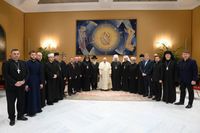 «Важлива Україна», — Папа Франциск до глав Церков і релігійних організацій України 