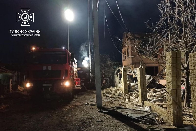 Вночі ворог здійснив обстріл міста Павлоград Дніпропетровської області Вночі ворог здійснив обстріл міста Павлоград Дніпропетровської області