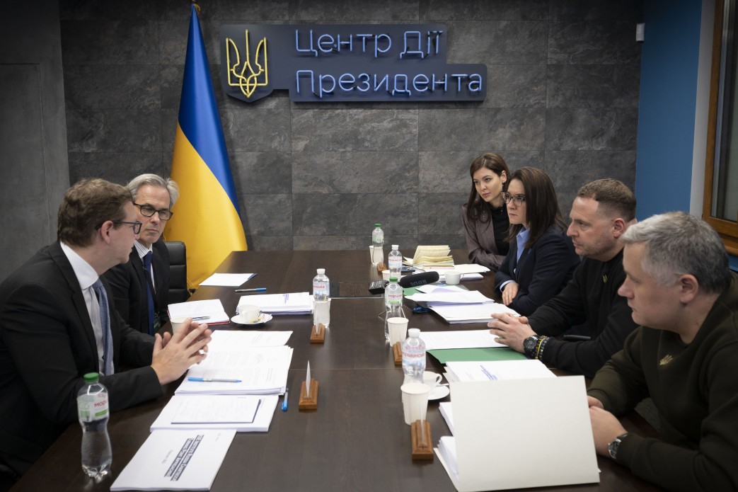 Андрій Єрмак обговорив із представниками Єврокомісії посилення санкційної політики щодо російського агресора Андрій Єрмак обговорив із представниками Єврокомісії посилення санкційної політики щодо російського агресора