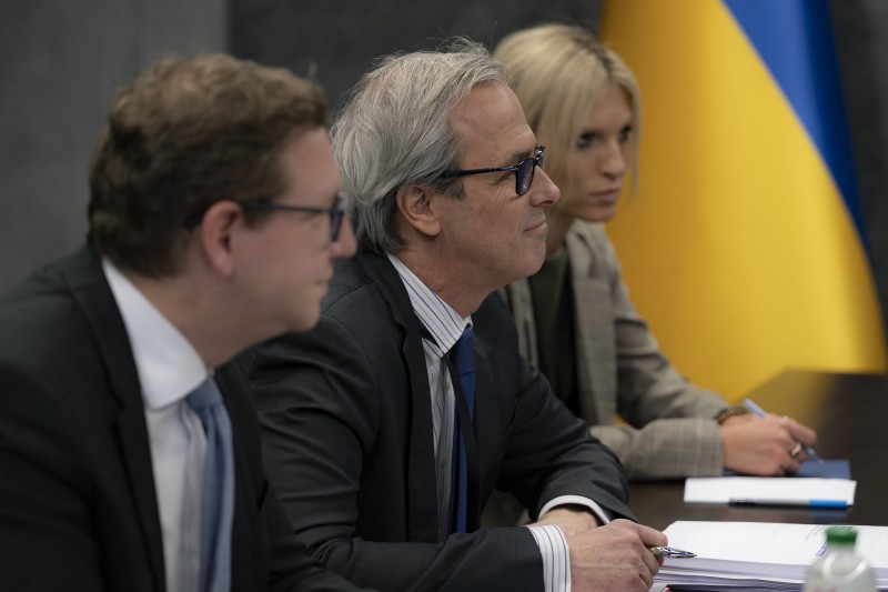Андрій Єрмак обговорив із представниками Єврокомісії посилення санкційної політики щодо російського агресора Андрій Єрмак обговорив із представниками Єврокомісії посилення санкційної політики щодо російського агресора
