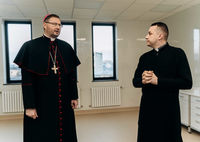 Апостольський нунцій та&nbsp;владика Богдан Дзюрах відвідали Клініку святого Луки в&nbsp;Івано-Франківську