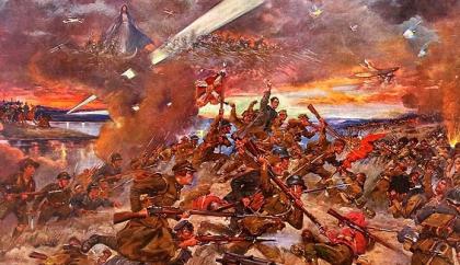 Білорусь: у церкві знищили фреску «Чудо над Віслою», бо вона провокувала ненависть до Червоної Армії Білорусь: у церкві знищили фреску «Чудо над Віслою», бо вона провокувала ненависть до Червоної Армії