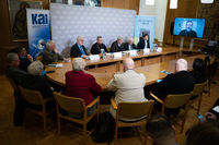 &laquo;Бог не&nbsp;покинув Україну&raquo;: у&nbsp;Варшаві презентували книжку-розмову з&nbsp;Блаженнішим Святославом, написану в&nbsp;час війни