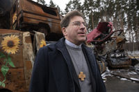 «Братерство і взаємодопомога — це єдиний шлях подолати цю катастрофу»: делегація бельгійських єпископів відвідала Ірпінь «Братерство і взаємодопомога — це єдиний шлях подолати цю катастрофу»: делегація бельгійських єпископів відвідала Ірпінь