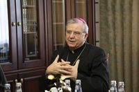 &laquo;Дякую за&nbsp;вашу мужність!&raquo;&nbsp;&mdash; Глава УГКЦ привітав у&nbsp;Києві делегацію бельгійських єпископів