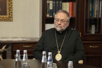 &laquo;Дякую за&nbsp;вашу мужність!&raquo;&nbsp;&mdash; Глава УГКЦ привітав у&nbsp;Києві делегацію бельгійських єпископів