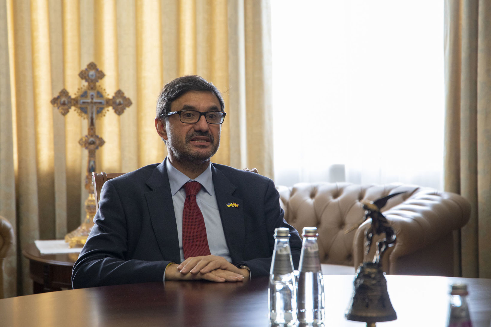 Глава УГКЦ подякував послу Іспанії за&nbsp;підтримку і&nbsp;розповів про природу війни росії проти України