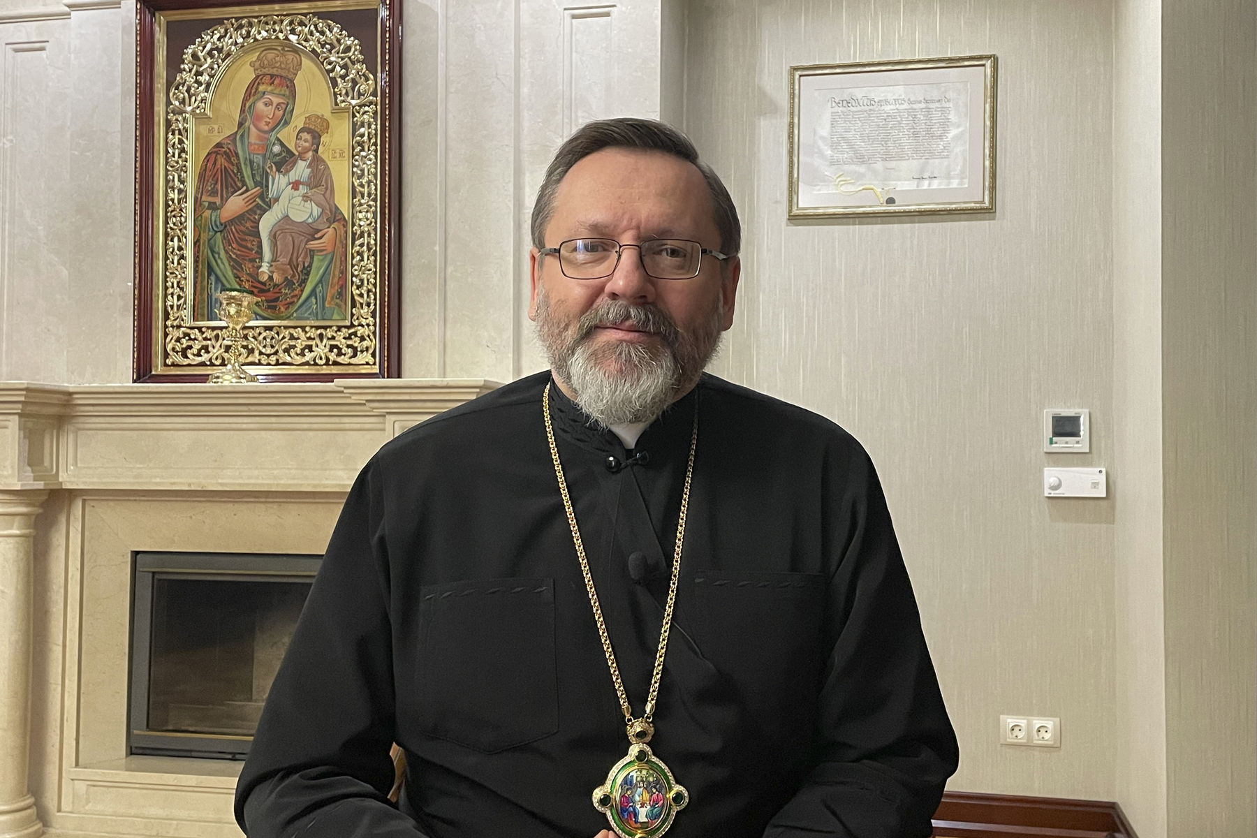 Глава УГКЦ подякував усім, хто весь рік працював над його воєнним відеозверненнями