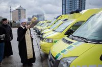 «Голосом зранених людей кажемо вам, братам і сестрам: Дякуємо!»: Блаженніший Святослав освятив у Києві передані з Австрії реанімобілі «Голосом зранених людей кажемо вам, братам і сестрам: Дякуємо!»: Блаженніший Святослав освятив у Києві передані з Австрії реанімобілі
