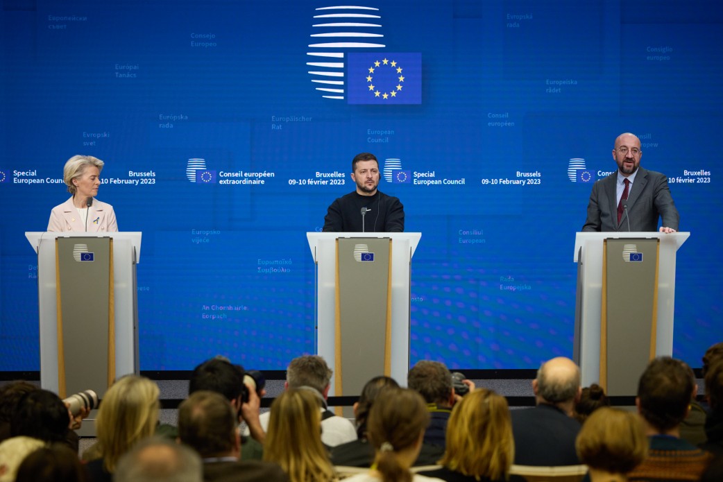 Європейський Союз буде з Україною до її перемоги, а Україна буде в ЄС – Президент після засідання Європейської ради в Брюсселі Європейський Союз буде з Україною до її перемоги, а Україна буде в ЄС – Президент після засідання Європейської ради в Брюсселі