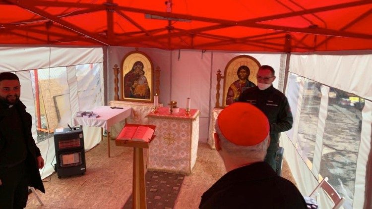 Кошицький Єпарх: ми були першими на кордоні з допомогою біженцям Кошицький Єпарх: ми були першими на кордоні з допомогою біженцям