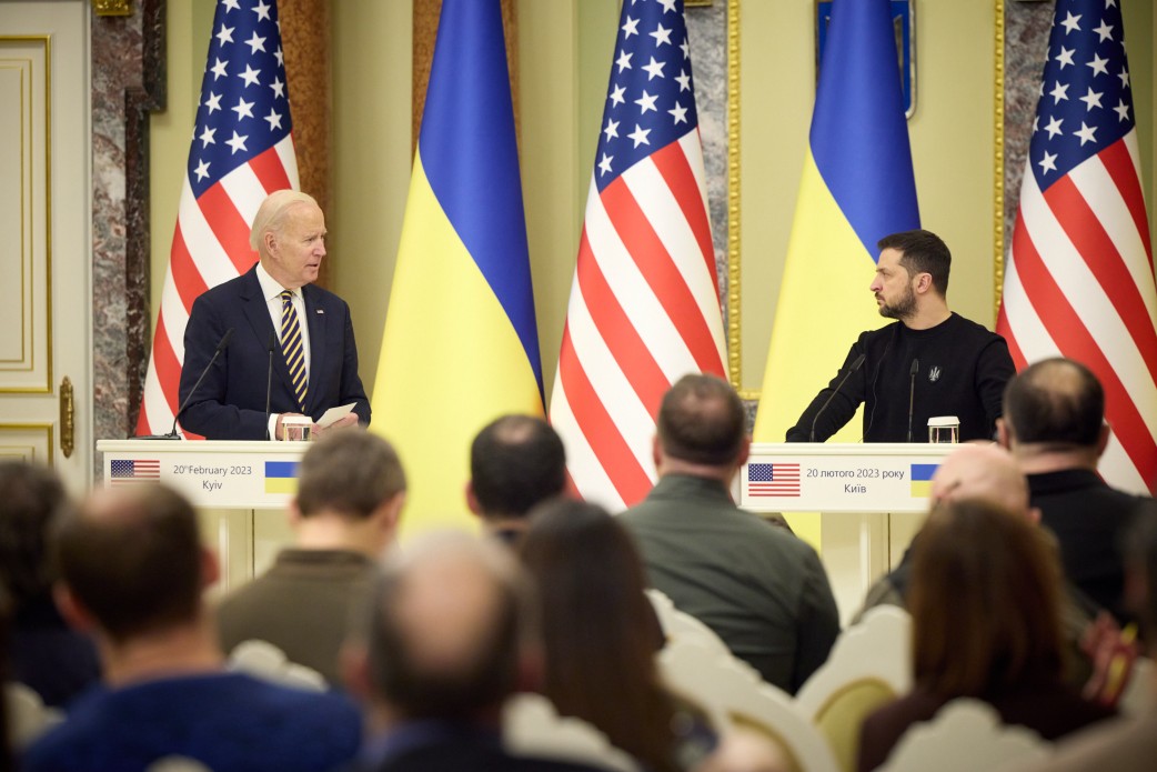 Маємо зробити так, щоб саме цей рік став роком перемоги – Президент України за результатами перемовин із Президентом США в Києві Маємо зробити так, щоб саме цей рік став роком перемоги – Президент України за результатами перемовин із Президентом США в Києві