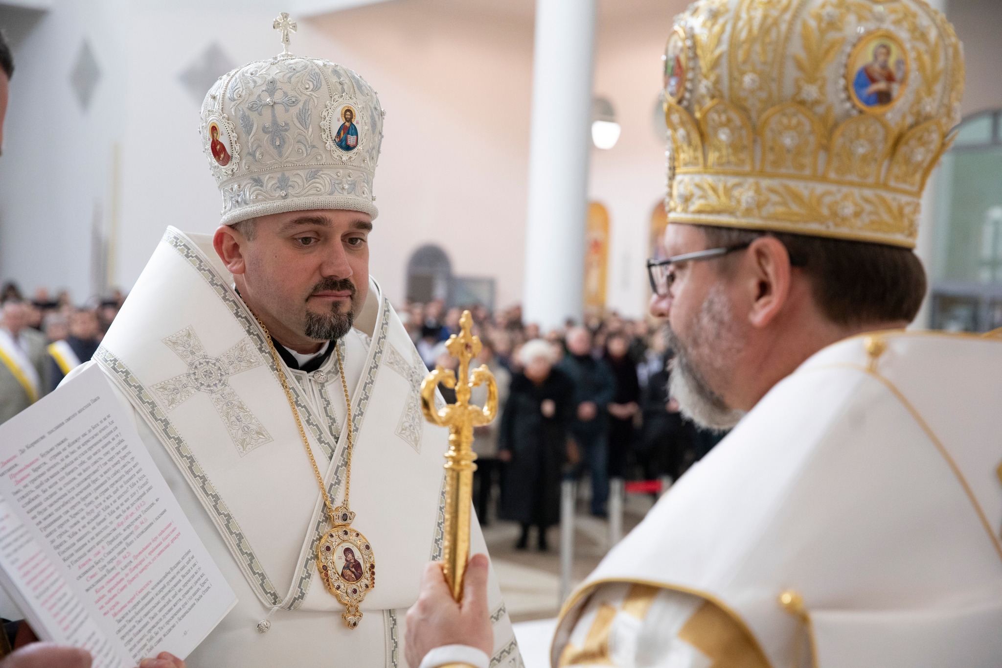 Митрополит Ігор та владика Володимир взяли участь у Чині архиєрейської хіротонії нового єпископа-помічника Київської архиєпархії владики Андрія Хім’яка Митрополит Ігор та владика Володимир взяли участь у Чині архиєрейської хіротонії нового єпископа-помічника Київської архиєпархії владики Андрія Хім’яка